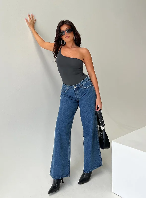 Maxi Skirt Jeans for Elegant -Ramos Low Rise Jeans Denim Petite