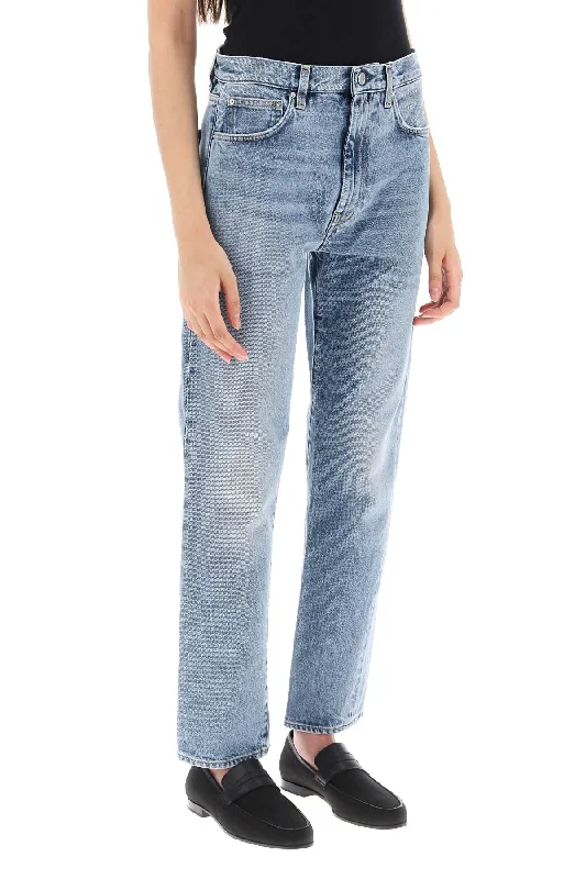 Frayed Hem Jeans for Edgy -twisted seam cropped jeans