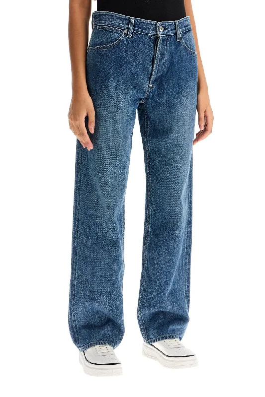 Denim Jeans for Durability -loose fit straight cut jeans