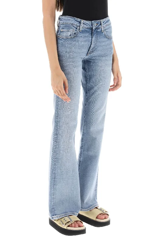 High Waisted Jeans for Shape -Ganni 'iry' jeans with light wash