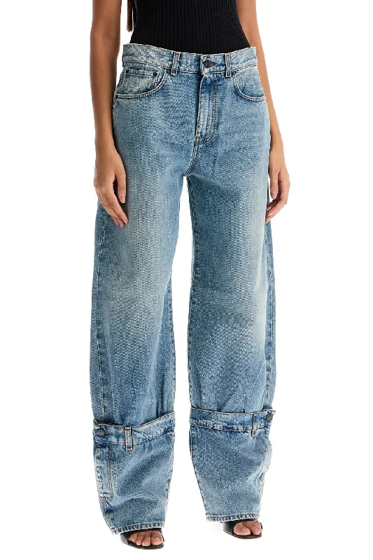 Faded Jeans for Laid-back -wide-legged hurley jeans for