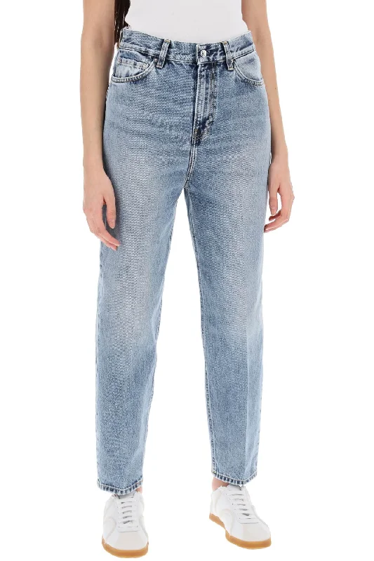 Raw Hem Jeans for Trendy -organic denim tapered jeans