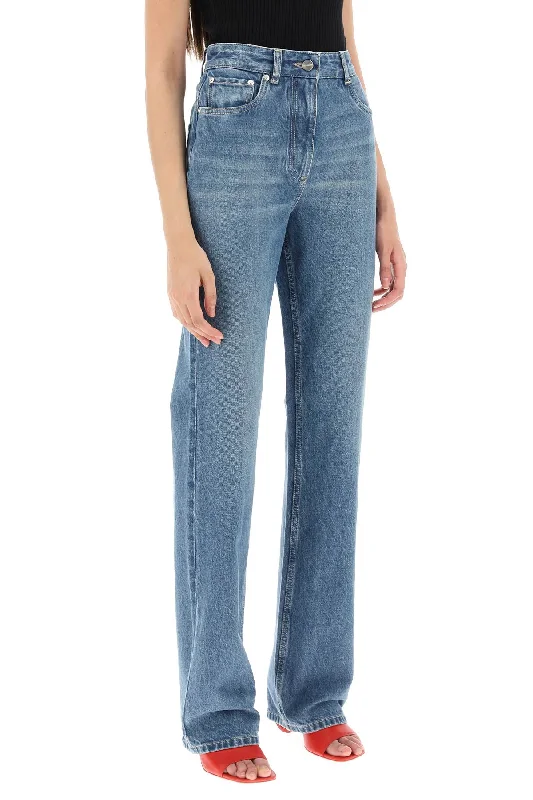 School Jeans for Uniform -Salvatore ferragamo straight leg jeans