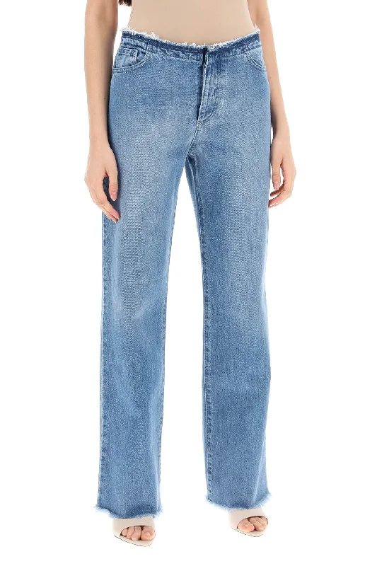 straight leg levant jeans with eight