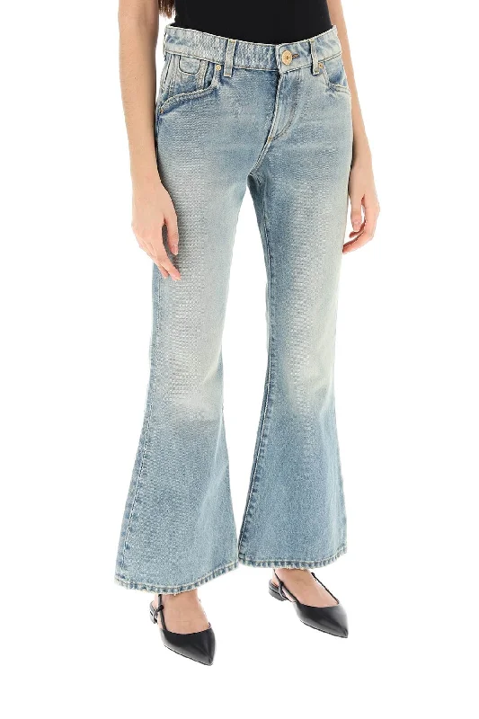 Fringed Jeans for Western -western-style crop bootcut jeans