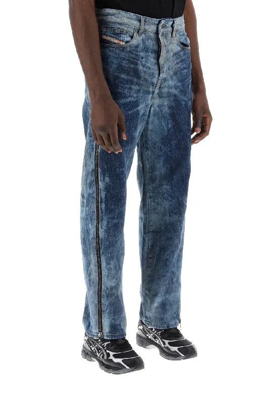 Wide Leg Jeans for Comfort -Diesel d-rise-opgax jeans