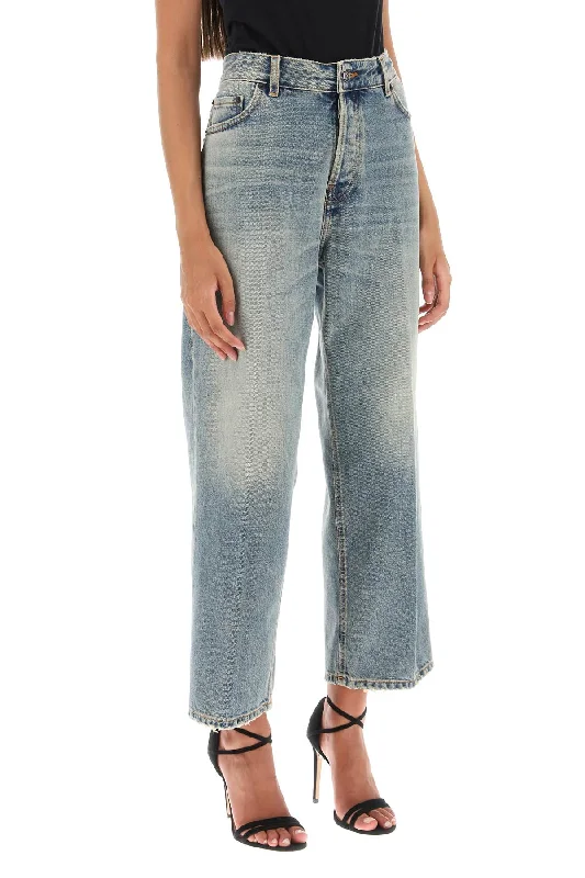 Office Jeans for Professional -betty' cropped jeans with straight leg