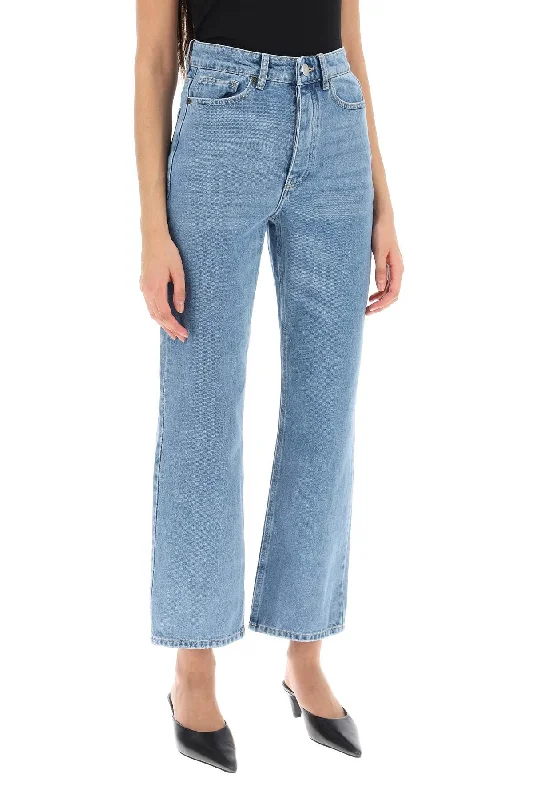 Four Pocket Jeans for Simplicity -By malene birger milium cropped jeans in organic denim