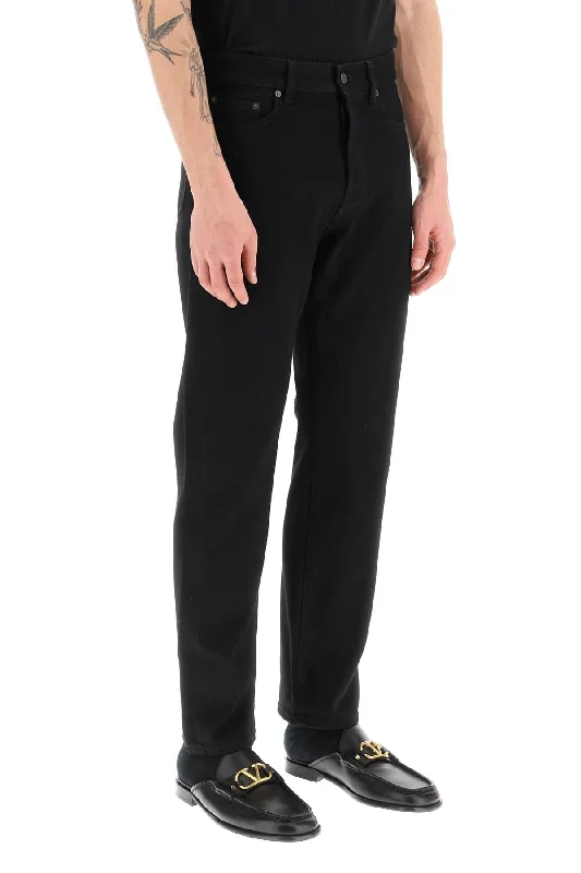 Black Jeans for Formal Look -black untitled studs jeans