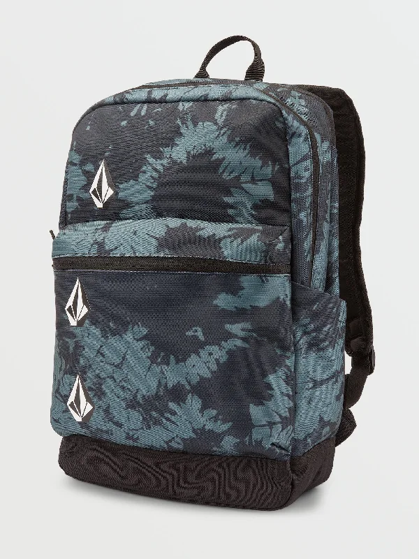 Foldable hiking backpack for ultralight trail use -Volcom School Backpack - Marina Blue