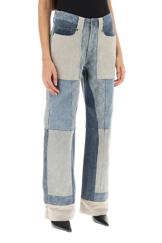 Wedding Jeans for Casual -regenerated wide-leg jeans