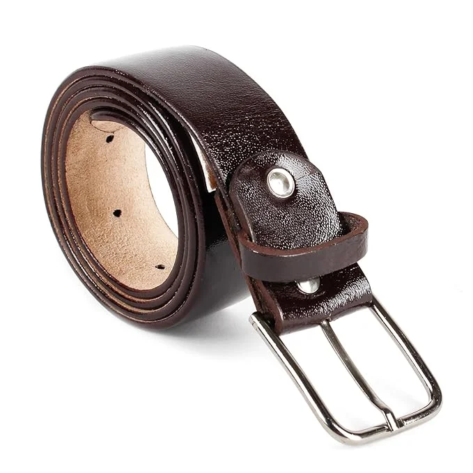 High-end Jeans for Exclusivity -CIMONI Premium Genuine Leather Belt for Men for Jeans & formal wear