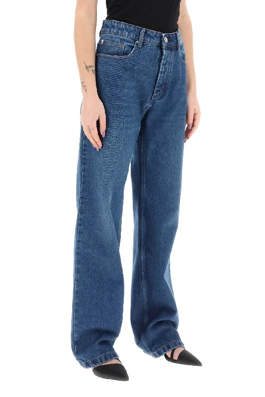 Faded Jeans for Laid-back -Ami paris classic fit jeans