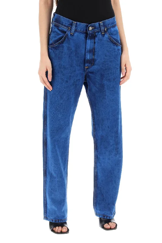 Christmas Jeans for Seasonal -straight cut ranch jeans