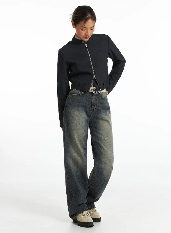 Father's Day Jeans for Present -Retro Revival Palazzo Jeans CO318