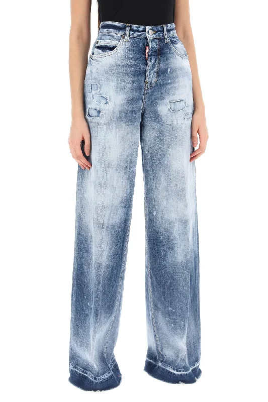 Overalls Jeans for Workwear -traveller jeans in light everglades wash