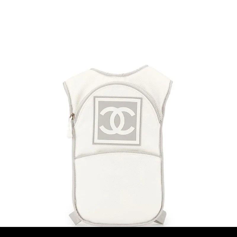 Multi-compartment backpack for organized school supplies -Chanel Vintage Sport Unisex Backpack