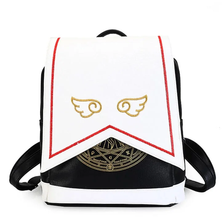 Eco-friendly backpack made from recycled materials -Magical School Girl Backpack