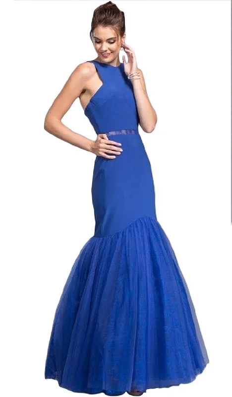 Plus size dresses for special occasions dazzle effortlessly -Aspeed Design - Lace Halter Sheath Prom Dress