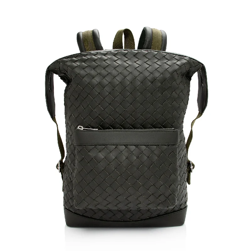 Insulated cooler backpack for picnic food storage -Bottega Veneta Intrecciato Nappa Front Pocket Backpack (SHF-oDyWm2)