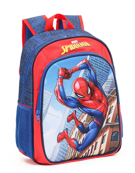 Compact travel backpack with airline carry-on size -MARVEL- 3D IMAGE BACKPACK | SPIDERMAN