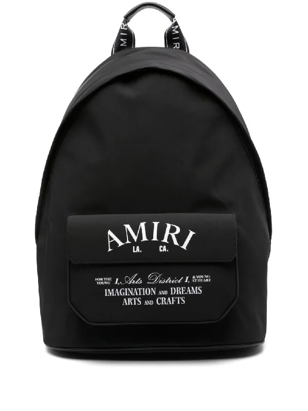 Breathable padded backpack for sweaty summer treks -AMIRI ARTS DISTRICT BACKPACK