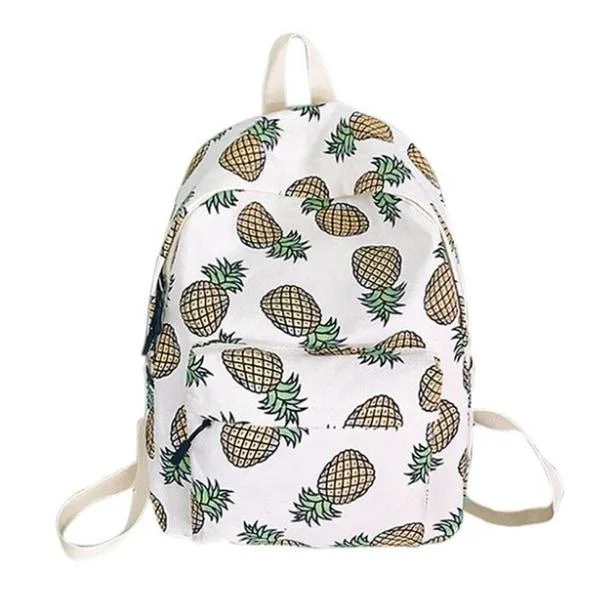 Travel backpack with detachable daypack feature -Pineapple Backpack