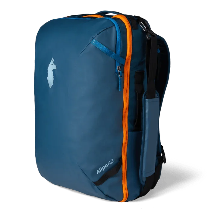 Brightly colored backpack for easy group spotting -Cotopaxi - Allpa 42L Travel Pack