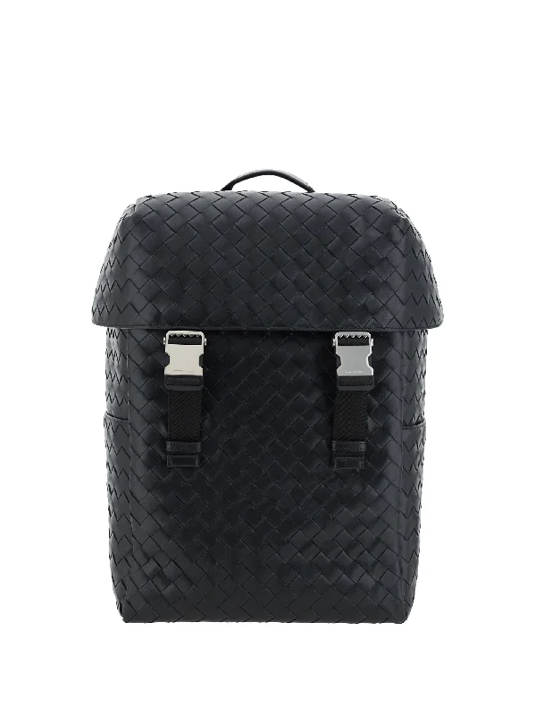 Brightly colored backpack for easy group spotting -Bottega Veneta Men Avenue Backpack