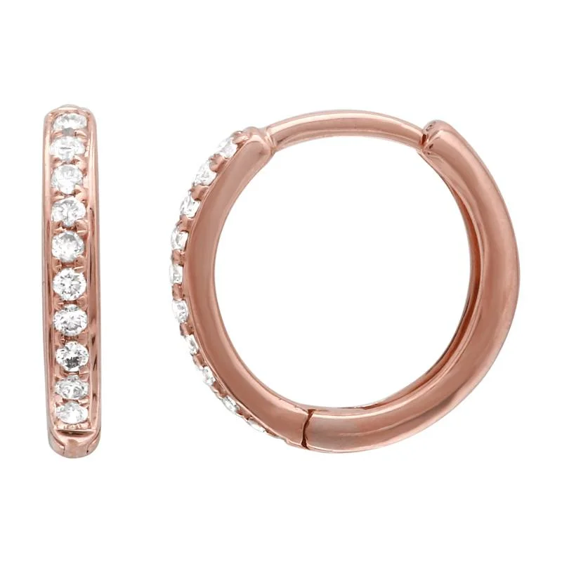 Best hoop earrings with floral designs for a feminine and delicate look-11mm Rose Gold Hoops