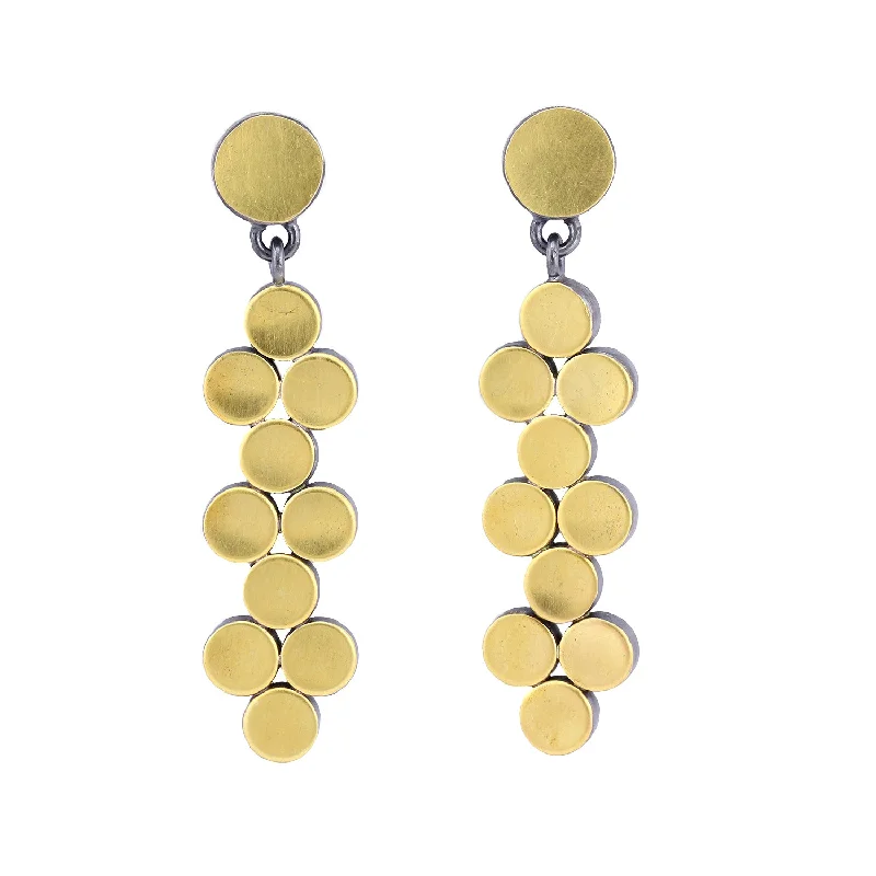 Best hoop earrings with butterfly motifs for a playful and whimsical appearance-Multi-Dot Post Earrings