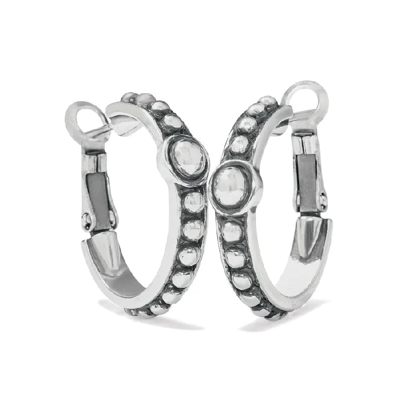 Hoop earrings with a chunky design for a bold and trendy statement-Pretty Tough Hoop Earrings