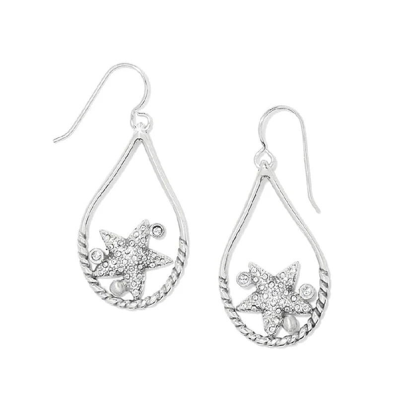 Best hoop earrings with asymmetrical designs for a fashion-forward, avant-garde look-Sea Dreamer French Wire Earrings