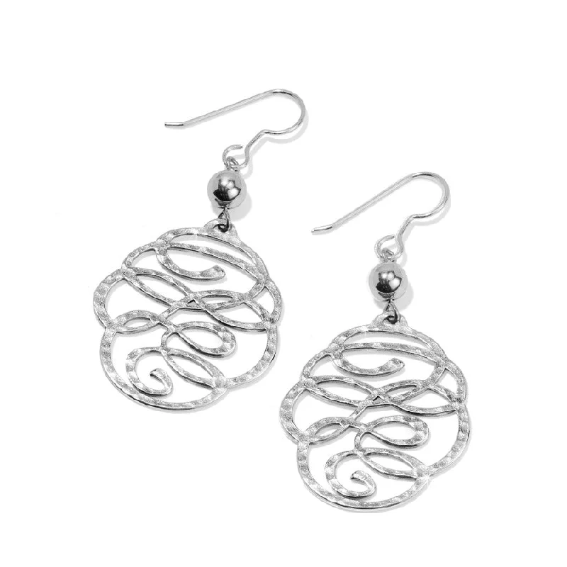 Best hoop earrings with custom engravings for a personalized and meaningful gift-Skribbel French Wire Earrings