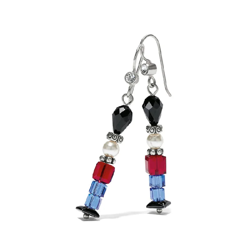 Best hoop earrings with geometric shapes for a modern and artistic appeal-Tinsel Town Nutcracker French Wire Earrings