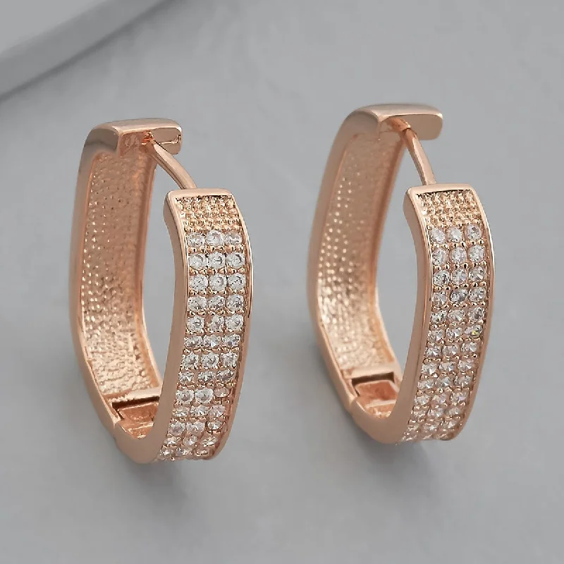 Hoop earrings with artistic filigree designs for an intricate, delicate finish-Trendy Earring 171614