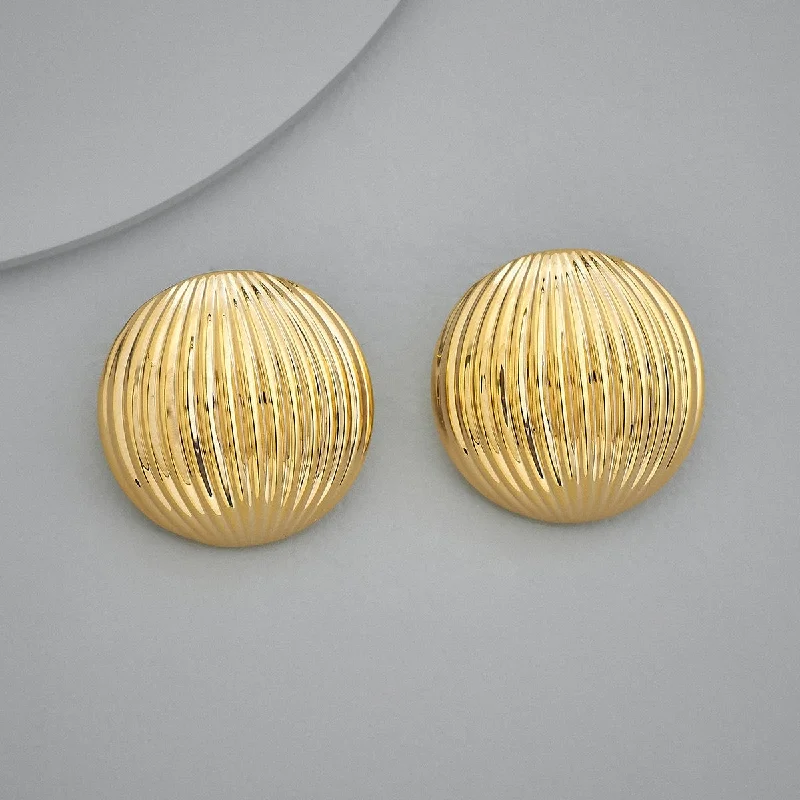 Hoop earrings with stacked layers for a bold and textured design-Trendy Earring 171698