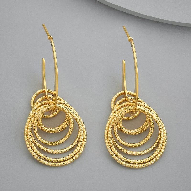 Best hoop earrings with snake chain details for a sleek and modern touch-Trendy Earring 172032