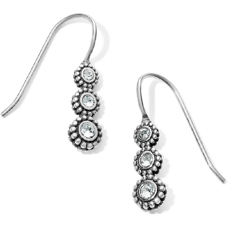 Best hoop earrings with lever-back closures for secure and easy wear-Twinkle Splendor French Wire Earrings