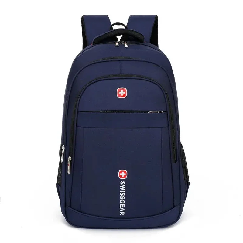 Fashion-forward backpack for bold street style -Swissgear Men Laptop Backpack Blue